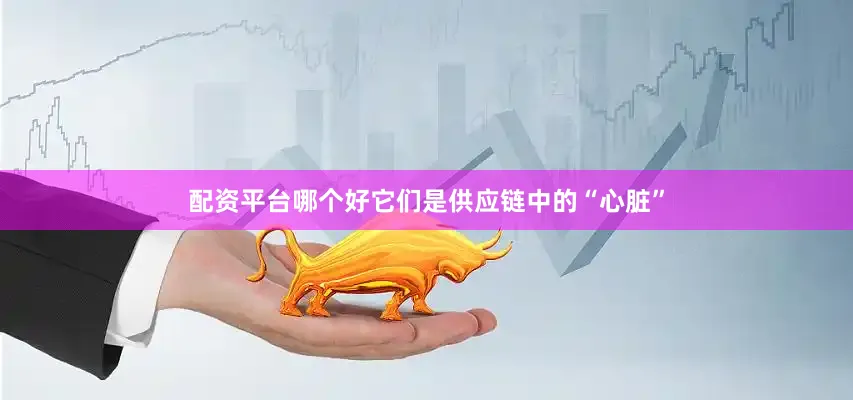 配资平台哪个好它们是供应链中的“心脏”